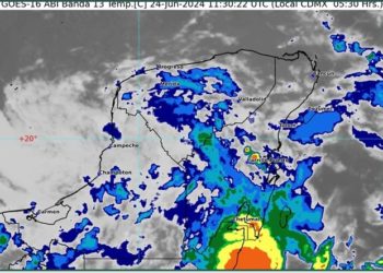 Prevén chubascos y lluvias fuertes en Quintana Roo
