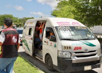 IMOVEQROO refuerza la seguridad de los ciudadanos en unidades de transporte público en Quintana Roo