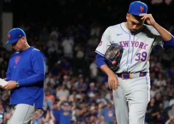 Edwin Díaz cerrador de lo Mets es suspendido 10 juegos por usar una sustancia extraña en la mano