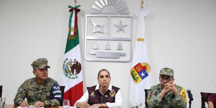 Preside Mara Lezama Sesión Ordinaria del Comité Operativo de Protección Civil para la Temporada de Lluvias y Ciclones Tropicales 2024