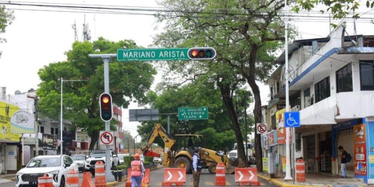 Nuevo cierre vehicular en Paseo Tabasco anunciado por el Ayuntamiento de Centro