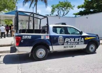 Alumno lleva un arma de fuego a un plantel de Cancún
