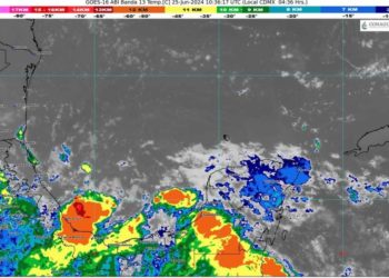 Onda tropical 4 afectará en las próximas horas a Quintana Roo