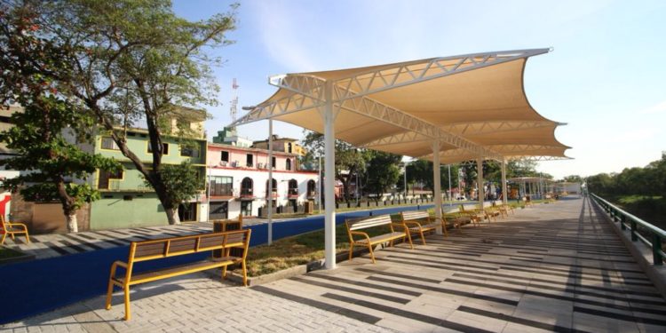 Locales comerciales del parque lineal de Villahermosa estarán operativos en julio: Centro