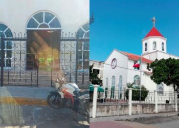 Encuentran a un hombre de calle dentro una parroquia en Playa del Carmen