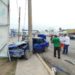 Accidente en Periférico: Pareja de adultos mayores impacta contra poste de CFE