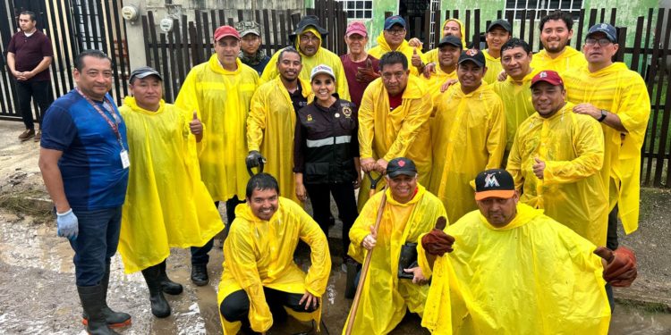 Recolectan 3006 toneladas de basura en Chetumal en 5 días de lluvia con brigadas de los tres órdenes de gobierno y voluntarios