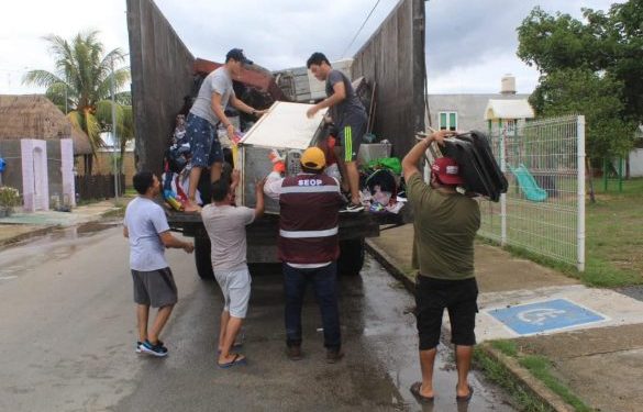 Acciones preventivas registran la recolección de 3,996 toneladas de basura en Chetumal en 6 días