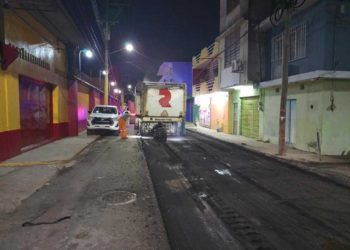 Inicia reconstrucción de pavimentación en Fraccionamiento Lomas de Atasta