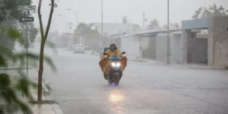 Yucatán rompe racha de calor extremo con récor de lluvias