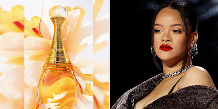 Elijen a Rihanna como la embajadora de perfume J’Adore de Dior