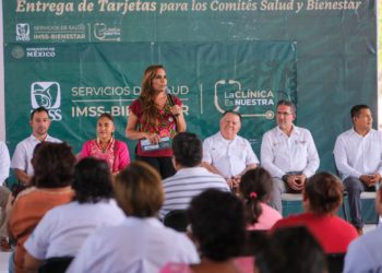 Mara Lezama entrega recursos del Programa Federal “La Clínica es Nuestra” a Comités de Salud de Benito Juárez