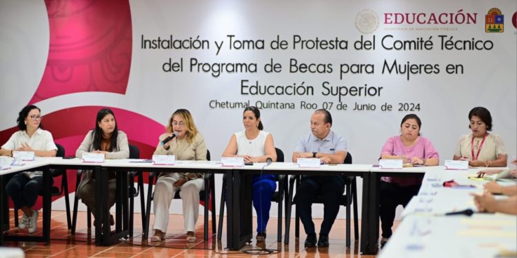 Instalan el Comité Técnico del Programa de Becas para Mujeres en Educación Superior