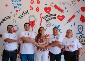 Agradece y promueve Mara Lezama el “Día Mundial del Donante de Sangre” para salvar vidas en Quintana Roo