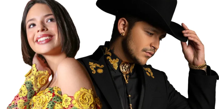 Christian Nodal y Ángela Aguilar derrochan amor en Europa