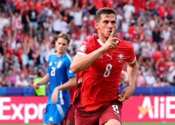 Suiza vence 2-0 a Italia en los octavos de final de la Eurocopa
