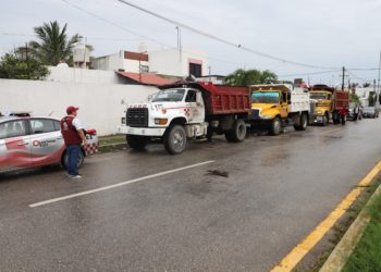El IMOVEQROO mantiene acciones conjuntas con las brigadas de ayuda que realiza el gobierno estatal en Chetumal