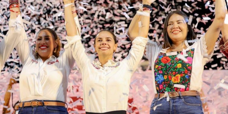 Ana Paty Peralta arrasa en las elecciones ganando la presidencia municipal de Benito Juárez