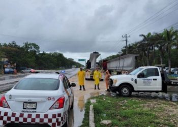 Activa IMOVEQROO Operativo Tormenta en Quintana Roo