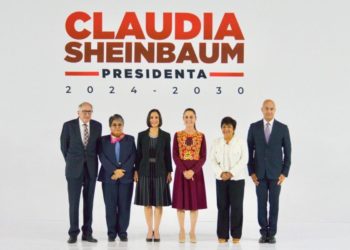 Claudia Sheinbaum, presidenta electa presenta a cinco nuevos integrantes de su gabinete