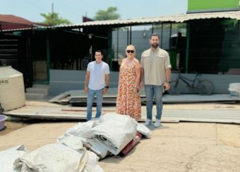 PVEM dona propaganda electoral a refugio Caninos 911