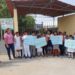 Protesta en primaria de Cunduacán: Exigen a CFE reacomodar cableado cerca de puente peatonal