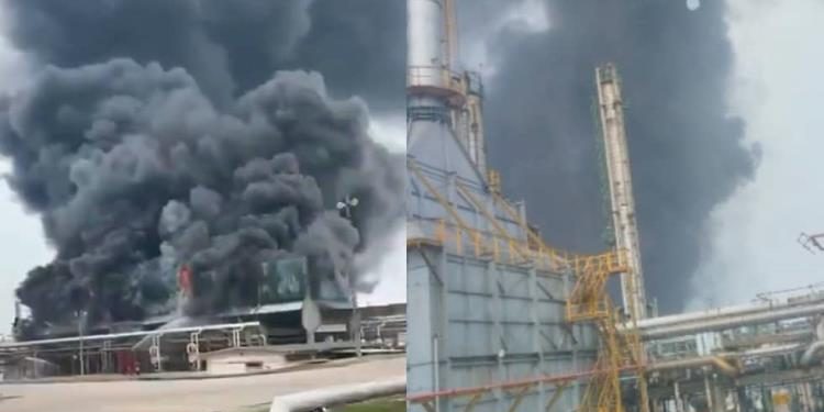 Se registra explosión en instalaciones de Pemex en Chiapas