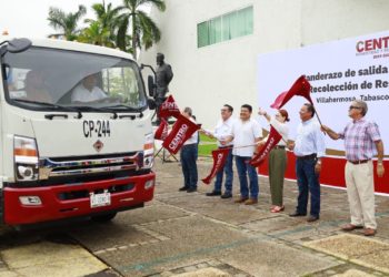 Adquiere Centro 13 camiones para fortalecer el servicio de recolección de residuos sólidos