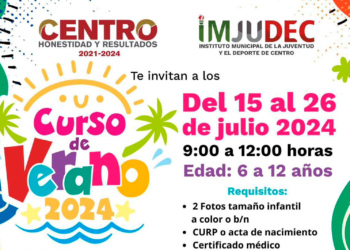 Abre Centro inscripciones para Cursos de Verano 2024