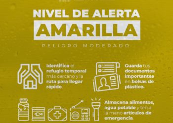 Autoridades indican Alerta Amarilla por el acercamiento del huracán Beryl categoría 4