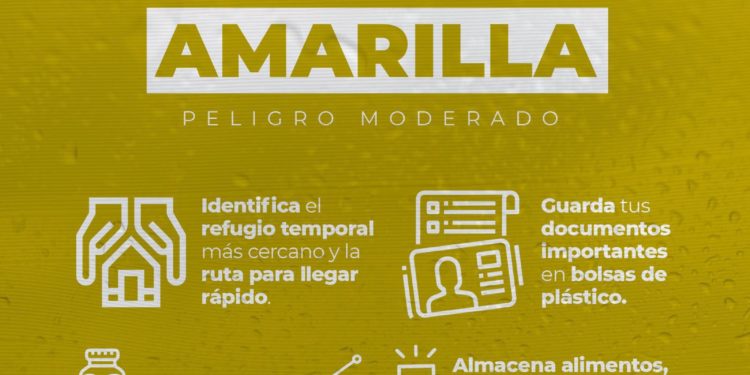 Autoridades indican Alerta Amarilla por el acercamiento del huracán Beryl categoría 4