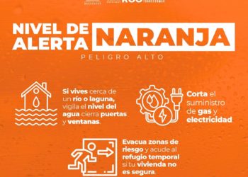 Activan Alerta Naranja en cinco municipios del centro y sur de Quintana Roo
