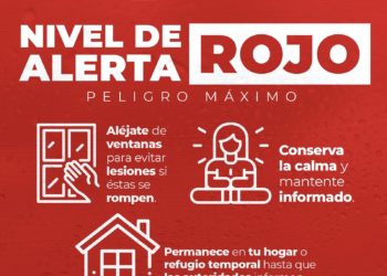 Activan Alerta Roja para algunos municipios de Quintana Roo tras la llegada del huracán Beryl