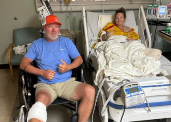 Por ataque de tiburón en Isla del Padre, mujer pierde la pantorrilla izquierda