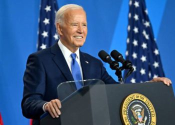 Joe Biden confunde al presidente de Ucrania con Putin durante conferencia en la OTAN