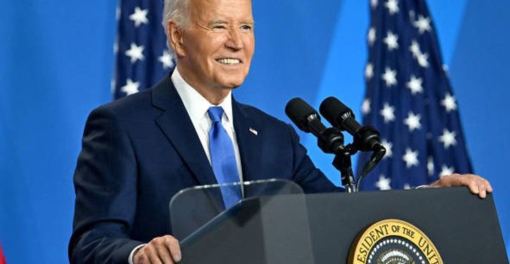 Joe Biden confunde al presidente de Ucrania con Putin durante conferencia en la OTAN