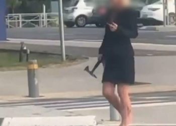 Mujer asesina a su hijo junto a su mascota y apuñala a un seguridad en Israel
