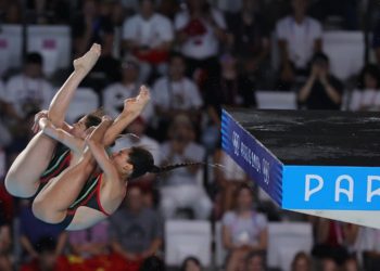 Alejandra Orozco y Gabriela Águndez quedan en quinto lugar de 10 metros sincronizados