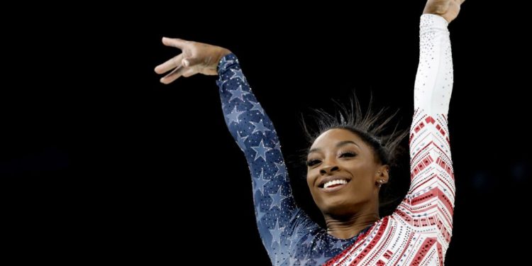 Simone Biles se lleva la medalla de oro en Juegos Olímpicos de París