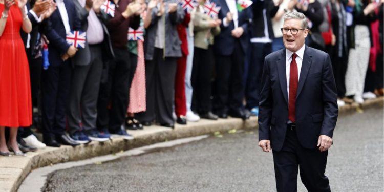 Nombran a Keir Starmer como el nuevo primer ministro de Reino Unido
