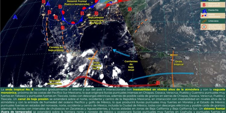 Ingresa Frente Frío fuera de Temporada a México
