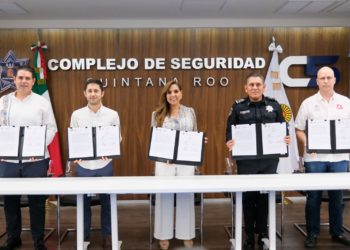 Anuncia Mara Lezama botón de emergencia en aplicación de transporte DIDI para la Construcción de la Paz en Quintana Roo