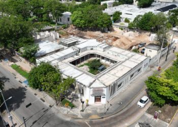 Avanza la construcción de los siete nuevos juzgados y salas de audiencia del Poder Judicial