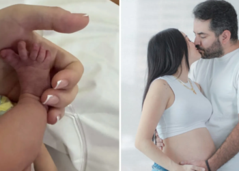 José Eduardo Derbez y Paola Dalay le dan la bienvenida a su hija, Tessa