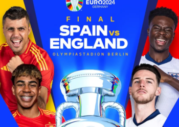 España e Inglaterra en la final de la Eurocopa 2024