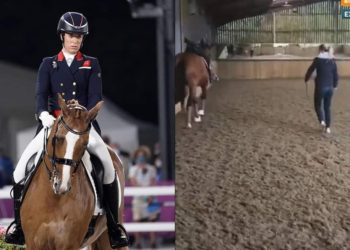 Charlotte Dujardin, medallista de oro es expulsada de los Juegos Olímpicos París por maltrato animal