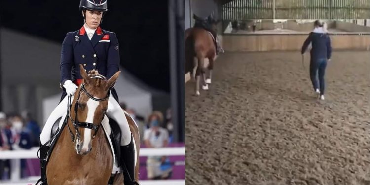 Charlotte Dujardin, medallista de oro es expulsada de los Juegos Olímpicos París por maltrato animal