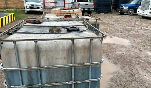 Asegurados 649 mil litros de huachicol en Tabasco de enero a junio