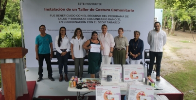 Fortalece DIF Tabasco, tejido social de las familias con emprendimientos
