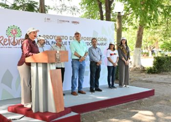 Ponen en marcha Carlos Merino y Guadalupe Castro proyecto “ReforesTab”